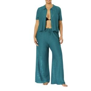 NWT Hurley Swimsuit Coverup Green Size Large